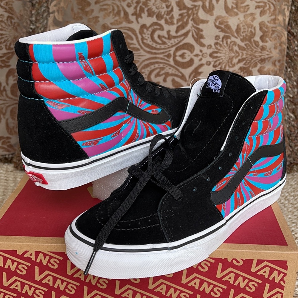 Vans Sk8-Hi Retro Mart Black/True White WMNS - Picture 9 of 16